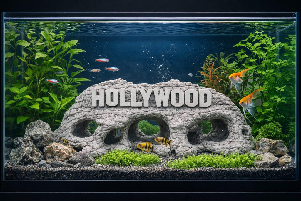Hollywood XL & XXL Rock Cave – Statement Aquarium Centerpiece for Large Fish Tanks
